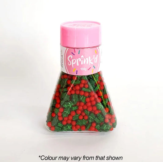 Sprinkles Holly & Berry 100g Sprink'd