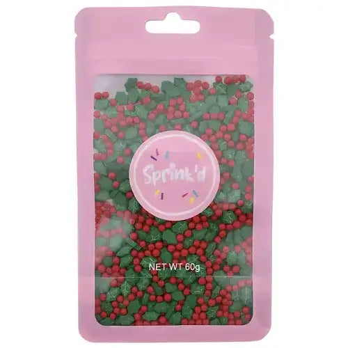 Sprink'D Holly & Berry 60G