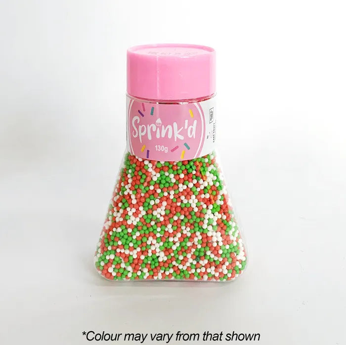 Sprinkles Christmas Non Pareils 130g