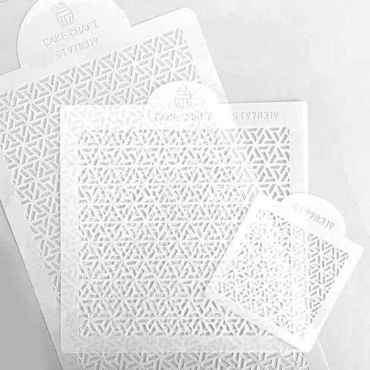Cake Stencil Royal 3 Piece