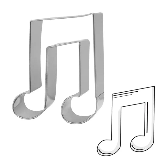MUSICAL NOTE COOKIE CUTTER