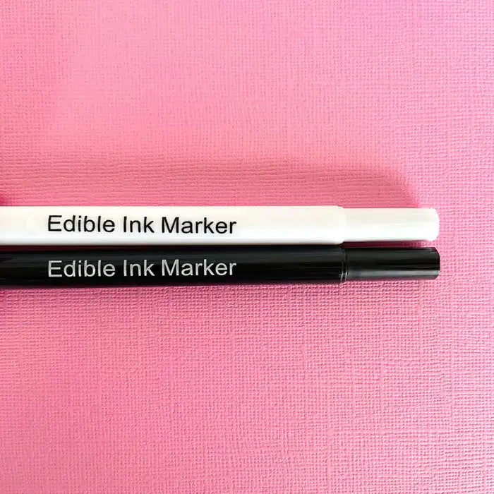 Edible Markers Matte White & Matte Black Markers – view 2