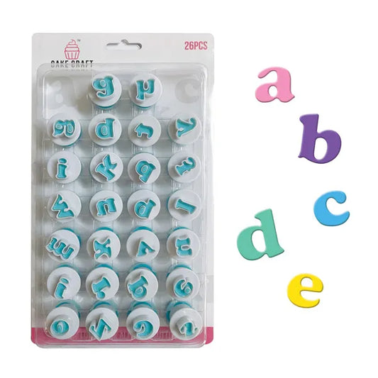 Cutter Alphabet Lower Case Mini Plunger Cutter