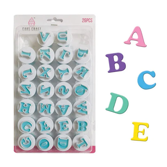 Cutter Alphabet Upper Case Mini Plunger Cutter