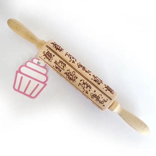 Rolling Pin Mother's Day Wooden Rolling Pin