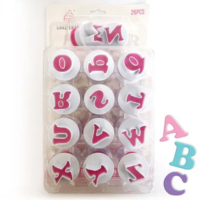 PLUNGER CUTTER LARGE UPPERCASE ALPHABET