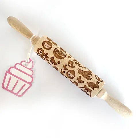 Wooden Rolling Pin Easter Mix