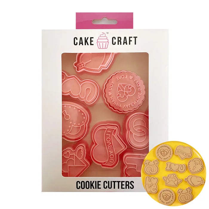 Cookie Cutter Valentine's Day 8 piece Set