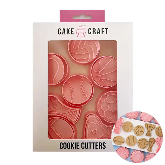 Cookie Cutter Sports 8 piece Set