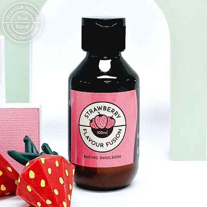 Strawberry Flavour Fusion 100Ml Vivid