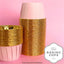 FOIL BAKING CUP | ROUND | PINK AND GOLD | 50 PACK