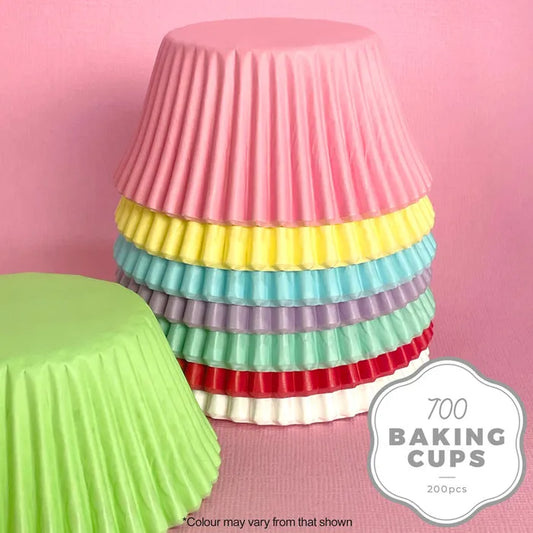 700 BAKING CUP | MIXED | 200 PACK (CAKE CRAFT)