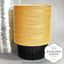 FOIL BAKING CUP WITH LID | ROUND | BLACK & GOLD | 50 PACK(CAKE CRAFT)