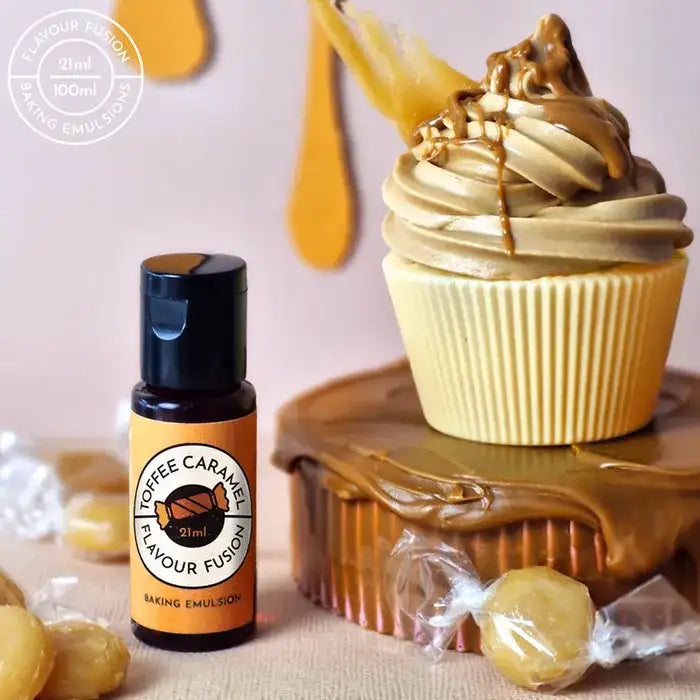 Toffee Caramel Flavour Fusion 21Ml Vivid
