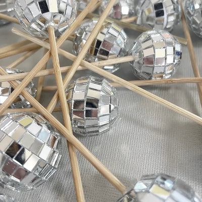 DISCO | DECO FOAM BALL TOPPER | 20 PC SET