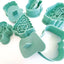 CHRISTMAS ICONS COOKIE CUTTERS 6 PIECE SET