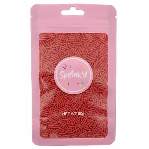 Jimmies Red 60G Sprink'D