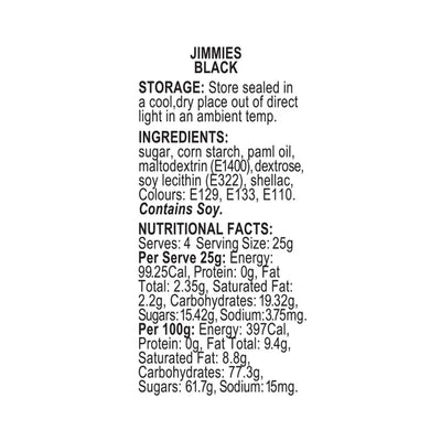 JIMMIES | BLACK | 60G SPRINK'D