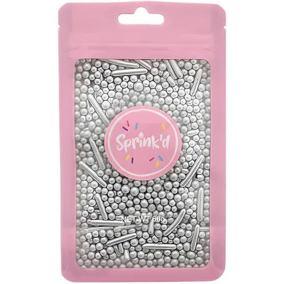 SILVER METALLIC MIX | 60G SPRINK'D