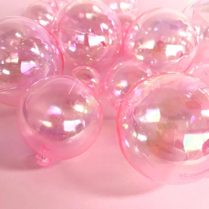 PINK OPAQUE | DECO BALL TOPPER | 20 PC SET