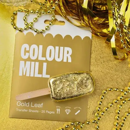 Gold Leaf 5 Sheets Colour Mill – view 3