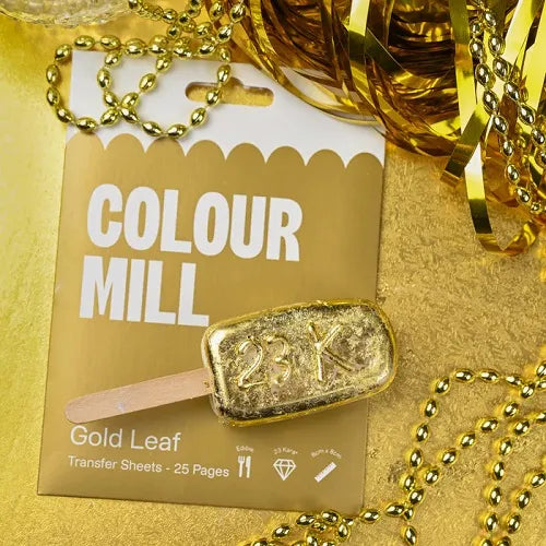 GOLD LEAF | 5 SHEETS COLOUR MILL