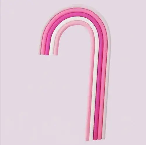 Wish Pink Rainbow Cake Topper