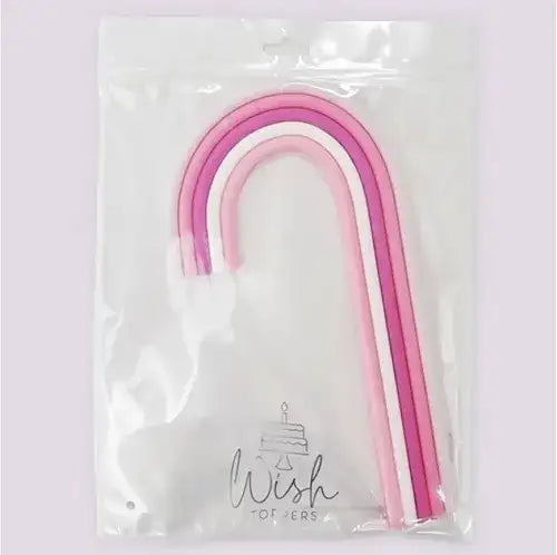 Wish Pink Rainbow Cake Topper – view 3