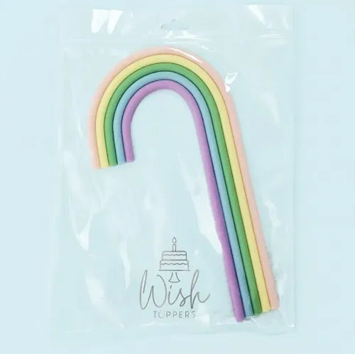 WISH | PASTEL RAINBOW CAKE TOPPER