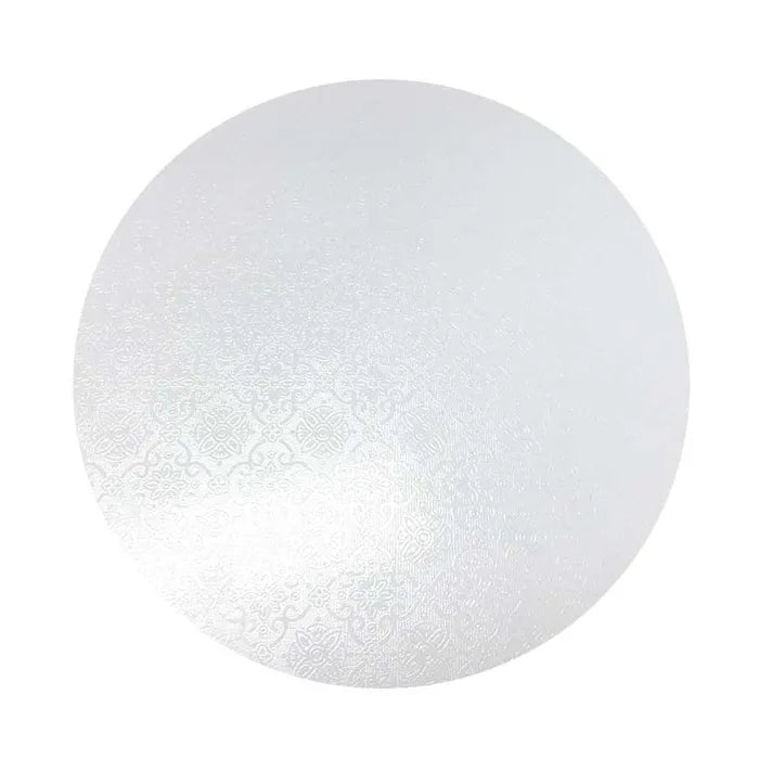 CAKE BOARD WHITE | 16 INCH | ROUND | MDF | 6MM THICK