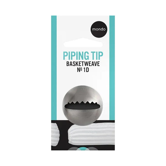 Piping Tip MONDO #1D S/S BASKETWEAVE PIPING TIP