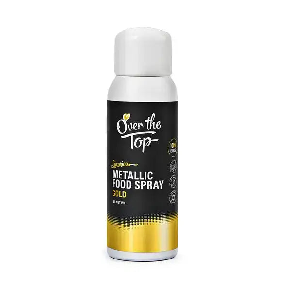 Ott Metallic Food Spray Gold 48Gm