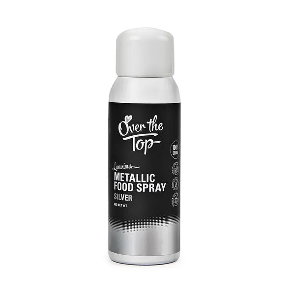 OTT METALLIC FOOD SPRAY SILVER 48GM