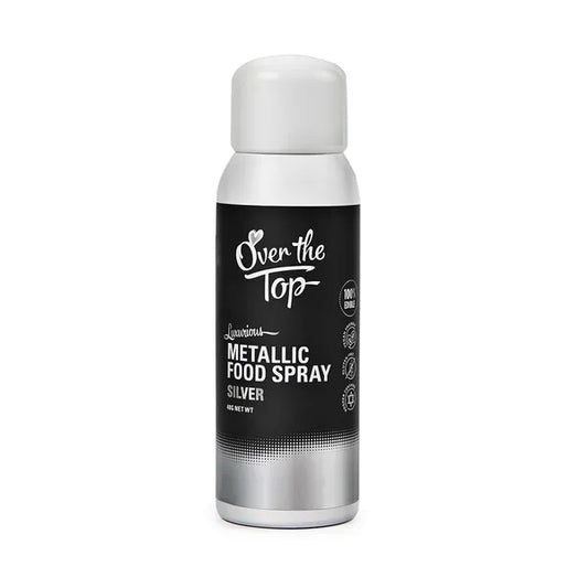 OTT METALLIC FOOD SPRAY SILVER 48GM