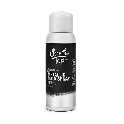 OTT METALLIC FOOD SPRAY PEARL WHITE 48GM