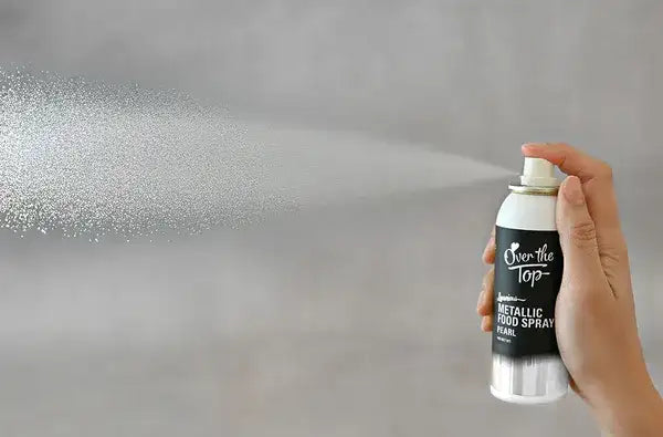 Ott Metallic Food Spray Pearl White 48Gm – view 2