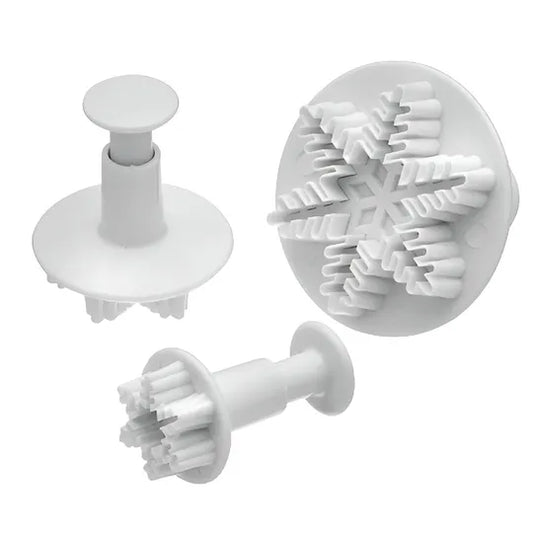 PLUNGER CUTTER MONDO SNOWFLAKE SET 3 PCE