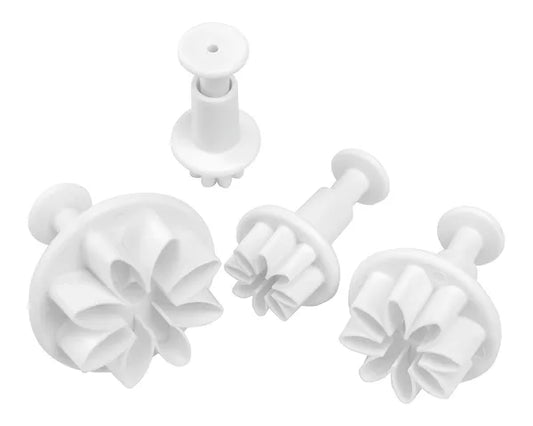 Cutter Daisy Flower Plunger Cutter 4 Piece Set