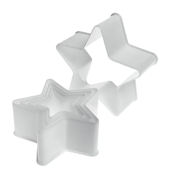 COOKIE CUTTER SET STAR 5PC - MONDO