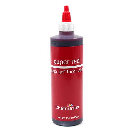 Food Colour Chefmaster Liqua-Gel Super Red 10.5oz/298g