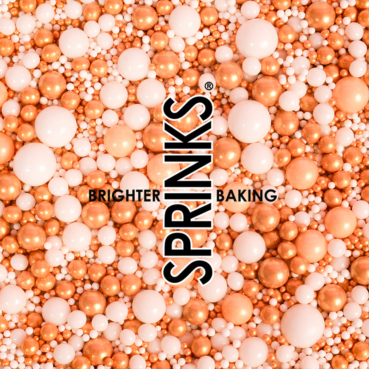 500g CHAMPAGNE VELVET Crunch Sprinkles - by Sprinks