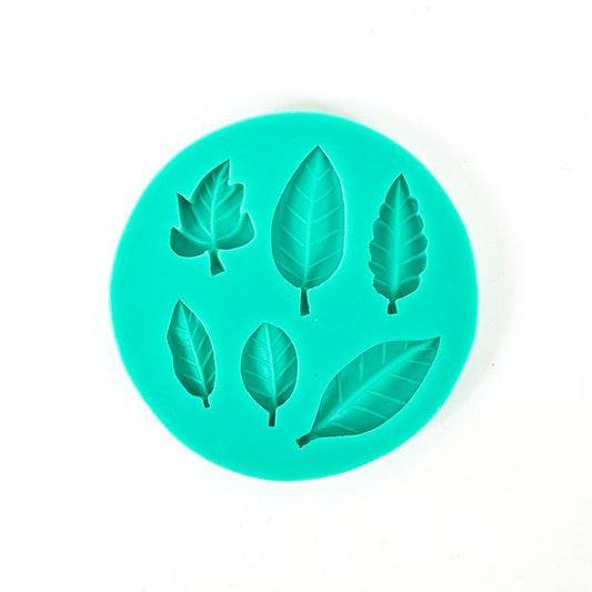 Mould Mixed Leaves Silicone Mould