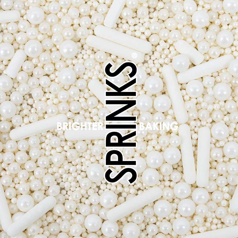 Sprinkles Bubble & Bounce White 500g by Sprinks