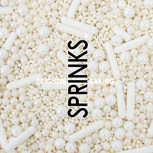 Sprinkles Bubble & Bounce White 500g by Sprink