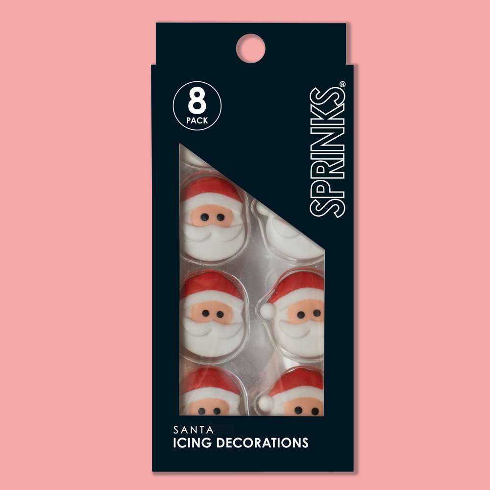 SPRINKS Icing Decorations - SANTA (8 pieces) – view 4