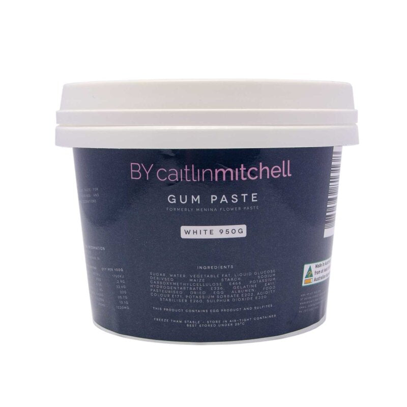 BYCM - Gum Paste - White - 950g Tub