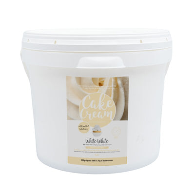 Cake Cream - White White - Vanilla Flavour 5kg