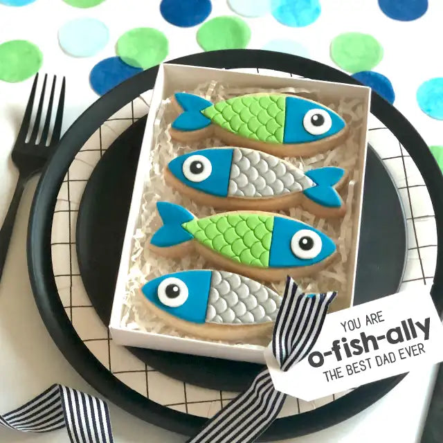 Fish Cutter & Embosser Set (Little Biskut)