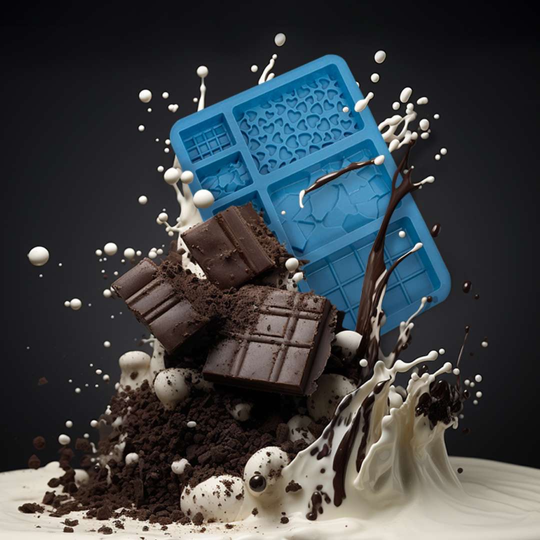 Silicone Mould Mini & Medium Fun Choc Bar – view 2