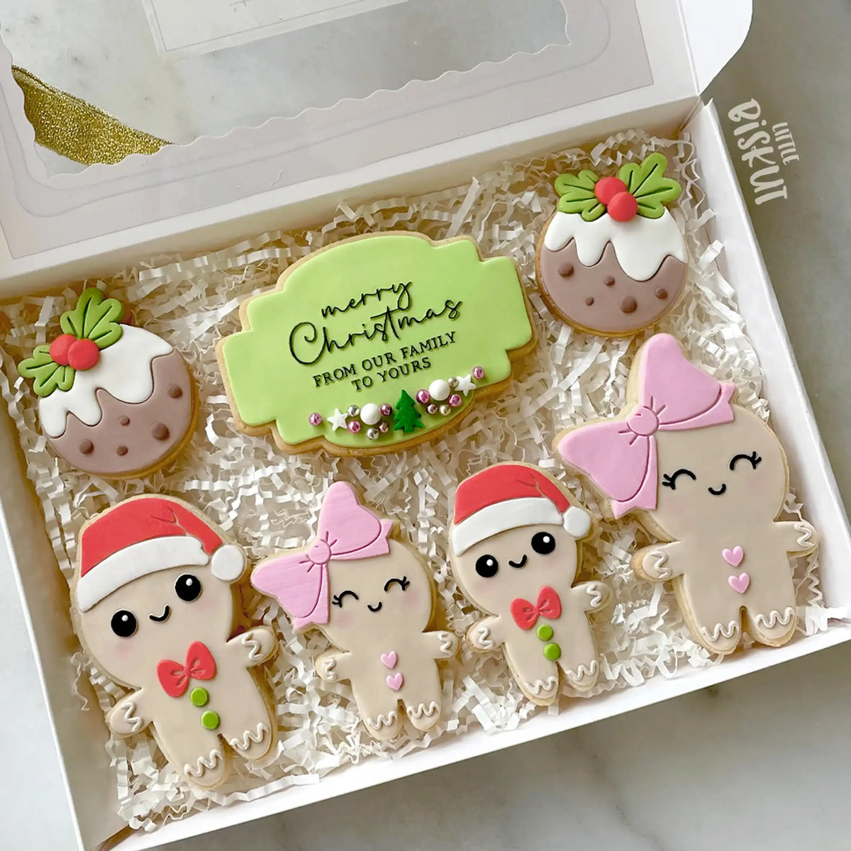 Gingerbread Girl with Bow Cutter & Debosser Set – view 3